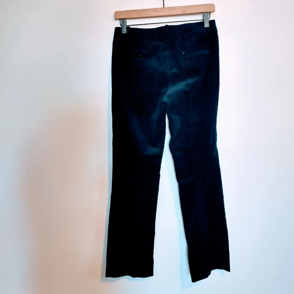 JCrew corduroy Navy ribbed pants size 0tall.  Perfect dress pants for work, has